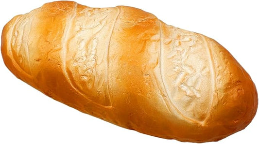 Simulation Bread Squishies Super Soft Slow Rising Toy for Kids Birthday Gift,Cute Scented Baguette Breads Squishys Squishi Stress Relief Squeeze Toys (Baguette Bread)