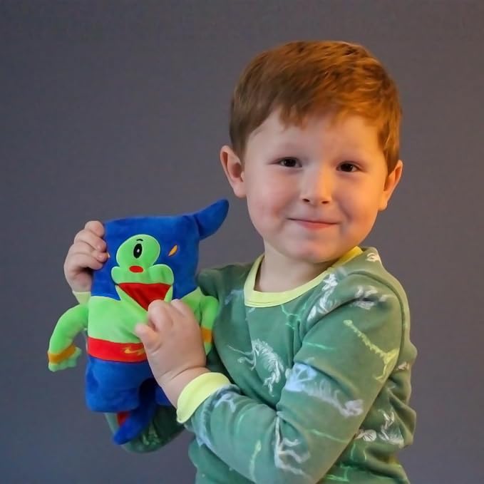 The Tooth Brigade Tooth Fairy Pillow | Stuffed Plush with Large Pocket Mouth for Lost Teeth, Treasures, Prizes - Fun and Interactive Plush, Perfect Kids, Boys, & Girls Gift (Potato Monster)