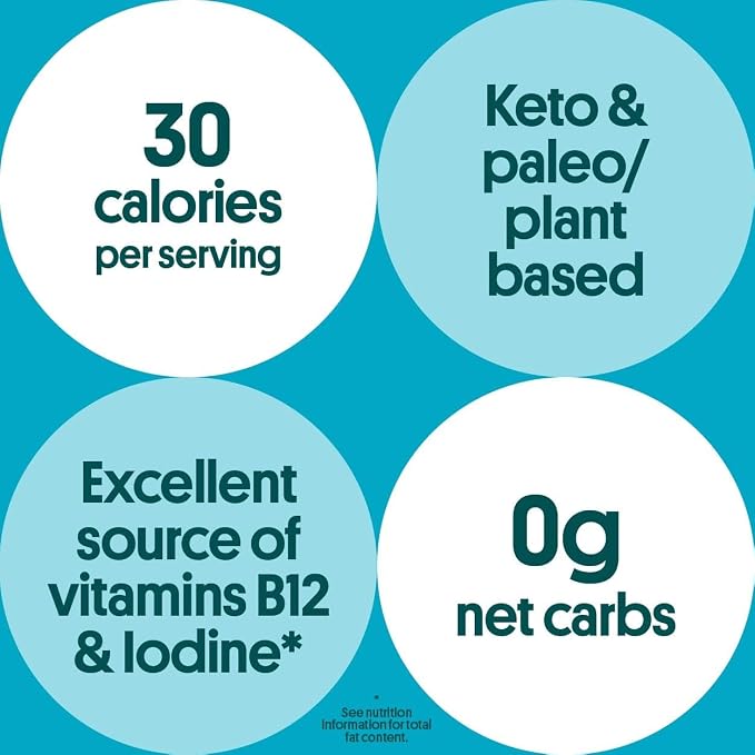 Gimme Seaweed Organic Premium Roasted Seaweed Snacks, Sea Salt, 12 Count Sharing Size, Keto, Vegan, Gluten-Free, Great Source of Omega3s and Iodine, Healthy On-The-Go Snack for Kids and Adults
