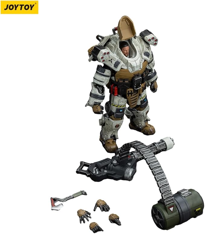 JoyToy 1/18 Scale Action Figures Mecha Sorrow Expeditionary Forces 09th Legion Rescue Squad-Heavy Gunner