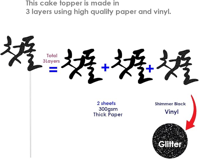 Korean First Birthday Cake Topper, Doljanchi Decoration