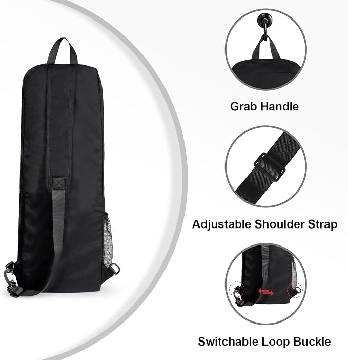 Yoga Mat Bag Carrier Side Mesh Zipper Pocket Exterior Wet Compartment Lightweight Waterproof Yoga Bag for Mat
