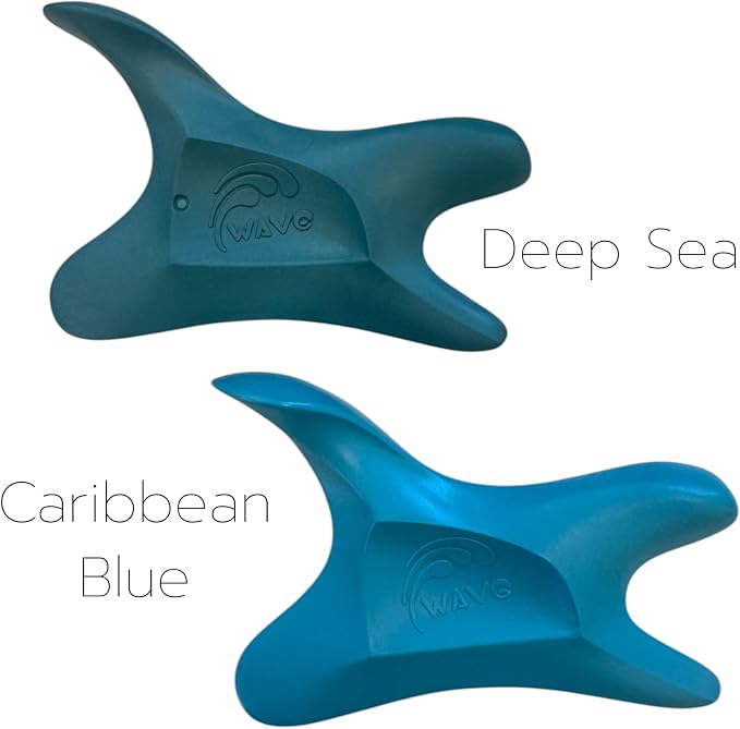 The Wave Tool, The Ultimate Soft Tissue Release All-in-One Ergonomic Scraper and Massage Bodywork Tool for Trigger Points, Muscle Pain, Scars, and Athletic Recovery, Made in USA (Deep sea Teal)