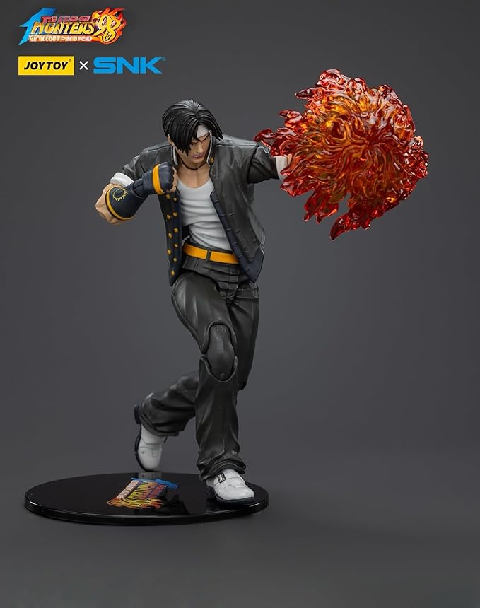 JOYTOY SNK 1/18 Action Figure KOF 98UM Hero Team Kyo Kusanagi Collection Model Birthday Gift JT01420