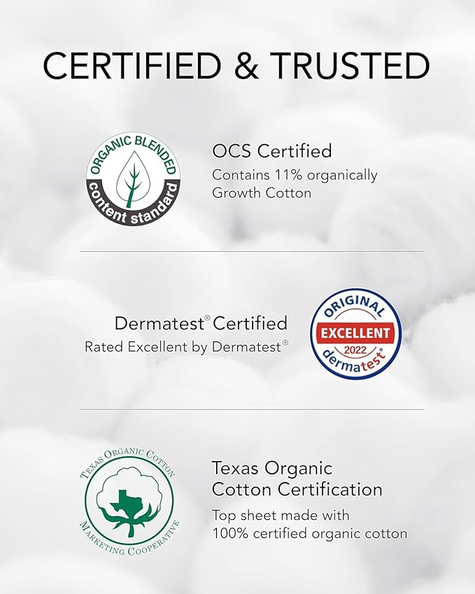 OCBON Unscented Ultra Thin Sanitary Pads (20 Count, Overnight) – Organic Cotton Feminine Pads with Wings for Women, Super Absorbent & Soft, Period Protection, Hypoallergenic