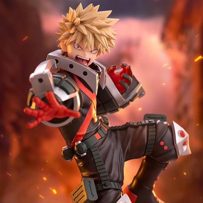 LUNK Midoriya Izuku Figure,MHA Action Figure Midoriya Izuku Fighting Pose Hero Cartoon Character Statue MHA Anime Figurine Collectibles