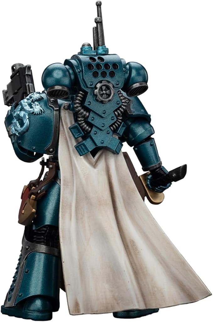 JOYTOY Warhammer 40,000 The Horus Heresy 1/18 Action Figure Alpha Legion Legion Praetor with Power Sword Collection Model Birthday Gifts