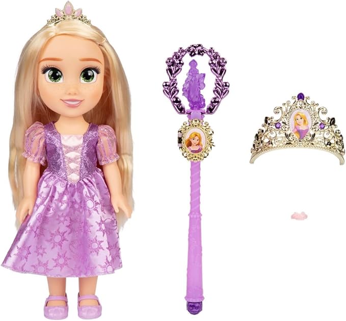 Disney Jakks Pacific Princess Share with Me Rapunzel Toddler Doll with Child-Sized Accessories