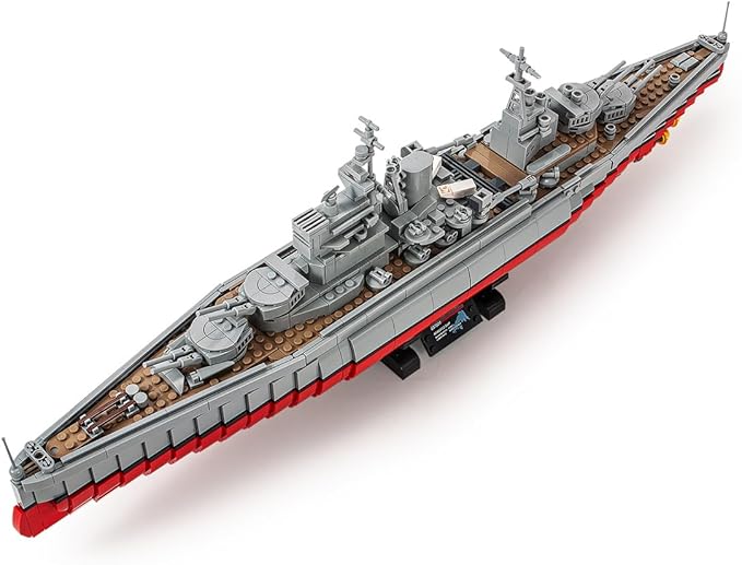 GOTIMON Military Series Building Block Toys, Queen Elizabeth Class Battleships, Gifts for Adults and Children (1564 PCS)