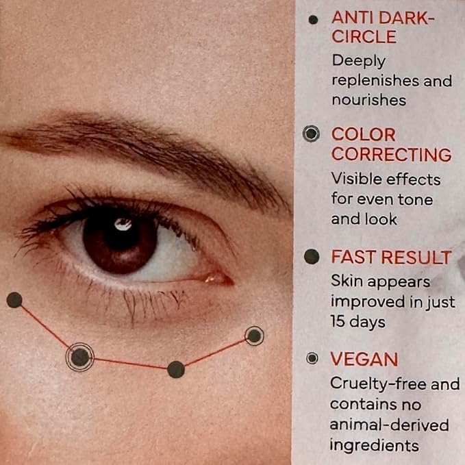 Delfanti-Milano • VITAMIN C EYE CREAM • Fast Result • Vegan • Made in Italy