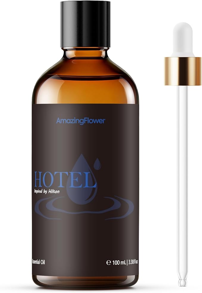 AMAZINGFLOWER Diffuser Oil, Fragrance Oil, Inspired by Hilton Hotel 3.38 Fl Oz | 100 mL