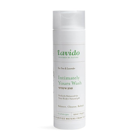 Lavido pH Balancing Feminine Wash - Tea Tree & Lavender Cleanser, 8.4 oz