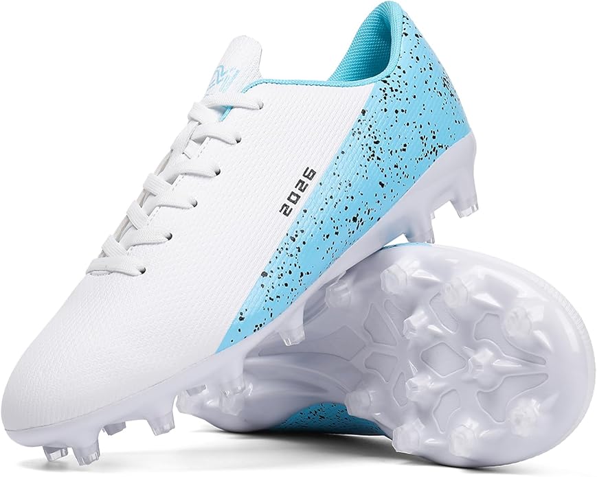 Mens Soccer Cleats Womens Indoor Soccer Shoes Wide Baseball Turf Shoes Adult Youth Rugby Shoes Big Boys Small Spikes AG TF Football Boots