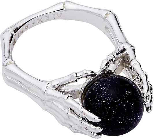 Alex and Ani Crystal Ball Ring