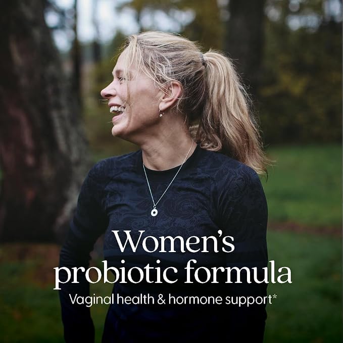 New Chapter Probiotics for Women - 60 ct (2 Month Supply), Women's Daily Probiotic with Prebiotics and Probiotics for Vaginal Health & Chaste Tree for Hormonal Support, 100% Vegetarian, Non-GMO