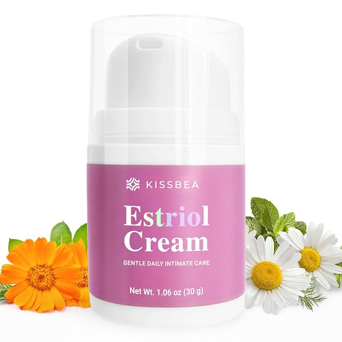 Intimate Bioidentical Estriol Cream for Women - Natural Estrogen Intimate Moisturizer for Menopause Relief - External Intimate Moisturizer (1.06 oz)