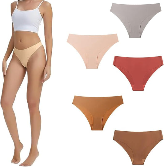 Invisible Camel Toe Thong for Women No Show Panties Panty Liners Seamless Workout Concealer Underwear