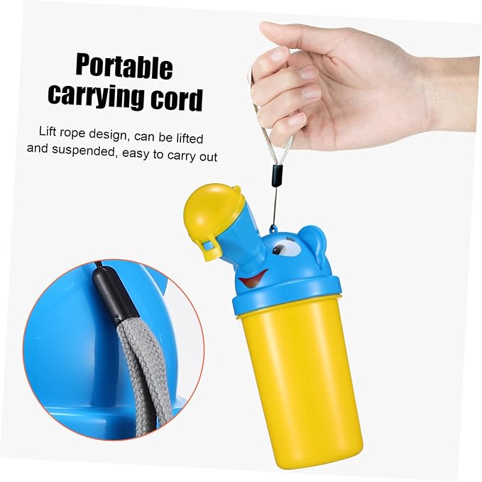 Portable Travel Potty for Toddlers Compact Urinal for Boys Girls Easy to Use Outdoor Pee Training Design for Camping Car Travel