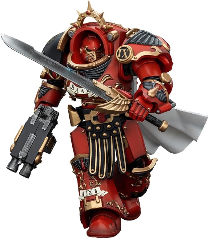 JOYTOY Warhammer The Horus Heresy 1/18 Action Figure Blood Angels Legion Praetor in Tartaros Terminator Armour Collection Model