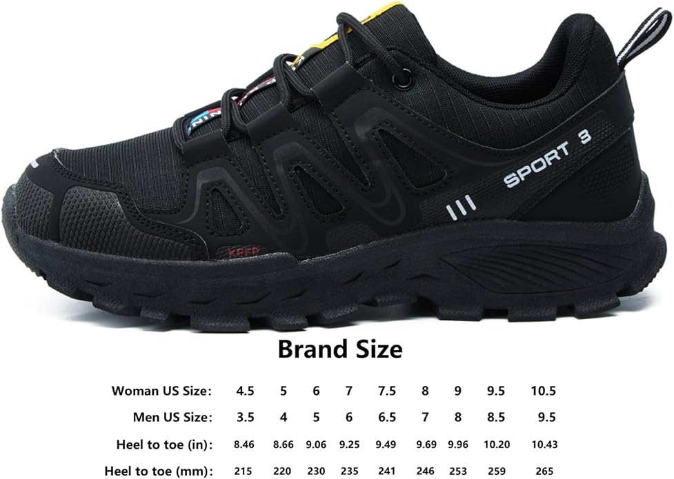 Women Hiking Shoes Casual Non-Slip Lightweight Comfortable Running Fashion Sneakers Walking Trekking Outdoor Shoes