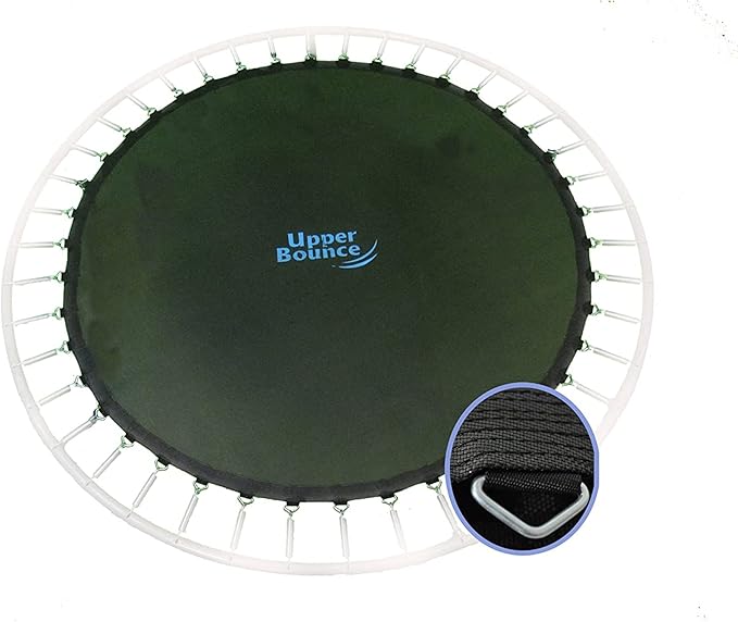 Machrus Upper Bounce Trampoline Replacement Mat, Ultra Durable PP with High Elasticity, Water Resistant