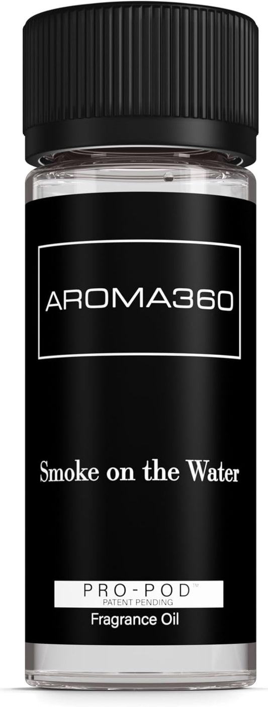 Aroma360 Pro Pod - Fragrance Oil Inspired Tobacco Vanille - Scent Includes Bergamot, Ginger & Vanilla - Smoke on The Water, 50mL/1.7 fl oz