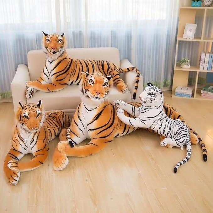 Tiger Stuffed Animal - Stuffed Tiger Plush Toy（14 inches-Excluding The Tail