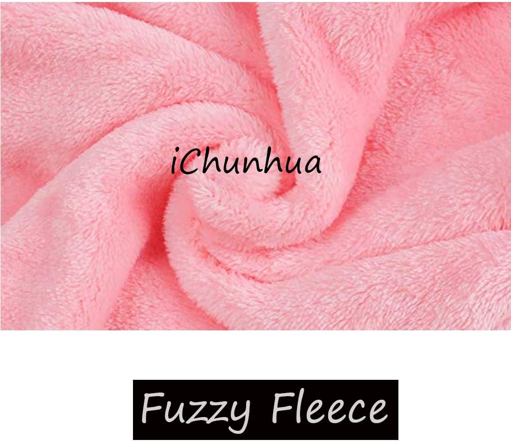 iChunhua Baby Girls Bear Ears Shape Fleece Long Sleeve Jacket Sweatshirt Outwear