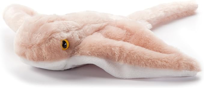 The Petting Zoo Cownose Ray Stuffed Animal Plushie, Gifts for Kids, Wild Onez Babiez Sealife Animals, Stingray Plush Toy, 12 inches