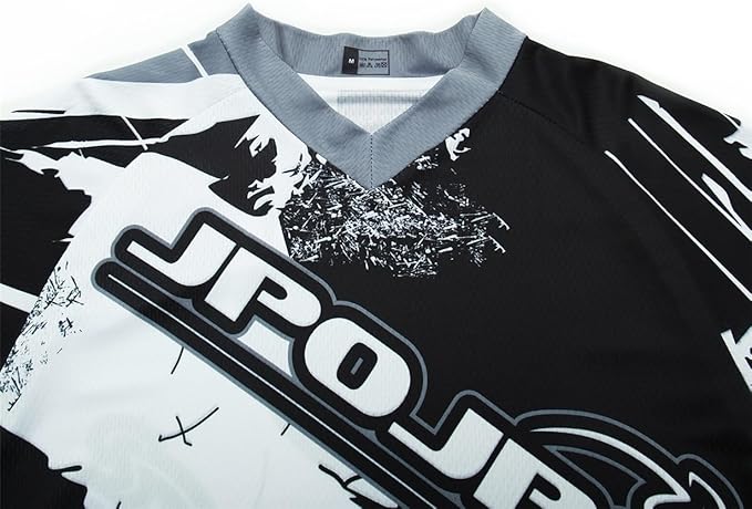 Dirt Bike Jersey for Youth, Kids Mountain Bicycle Shirt Long Sleeve Children Downhill Jerseys for Motorcycle Motocross