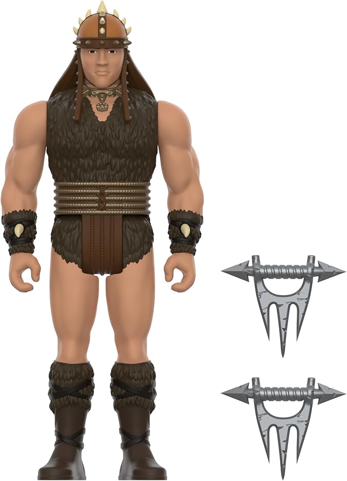 Super7 Conan The Barbarian Pit Fighter Conan - 3.75" Conan Action Figure with Accessories Classic Movie Collectibles and Retro Toys