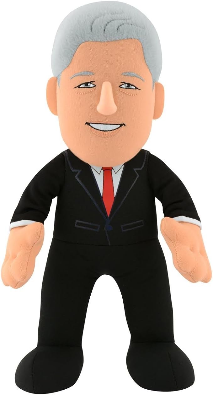 Bleacher Creatures Bill Clinton 10" Plush Figure- A P.O.T.U.S. For Play or Display