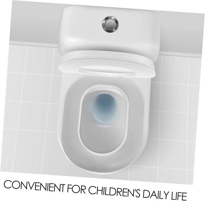 VANZACK Toilet Seat Accessories Pu Mat for Boy Girl's Bathroom Padded Seat Cover for Potty Training