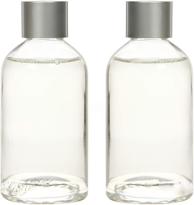 Hosley Cinnamon Roll Reed Diffuser Refill Set of 2-85ml Glass Bottles for Home Decor & Room Decor, Essential Oils Aromatherapy with Long-Lasting Scent to Enhance Your Living Space