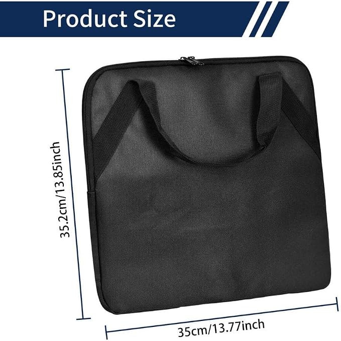 harayaa Body Weight Scale Carrying Bag Storage,Oxford Zip Organizer Portable Carrier Case Travel Bag for Digital Scale Bathroom Scale