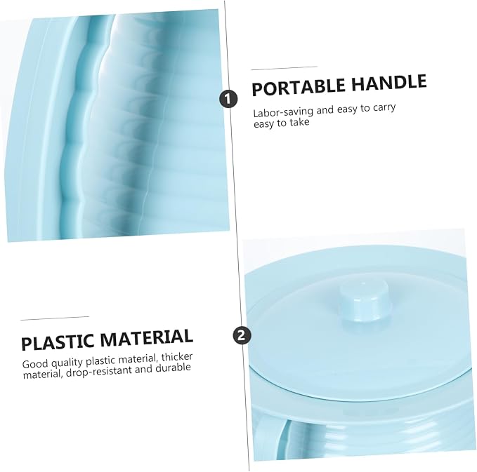 1pc Portable Adult Urinal Pot with Lid Thickened Urinal Container for Seniors Boys and Girls and Pregnant Women Night Urine Pot for Travel and Home Use