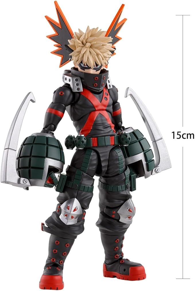 LUNK MHA Midoriya Izuku Action Figures Movable Statue,Todoroki Shouto MHA Kacchan Figure,Cartoon Hero Figura Anime Figurine Ornament Collection Gifts