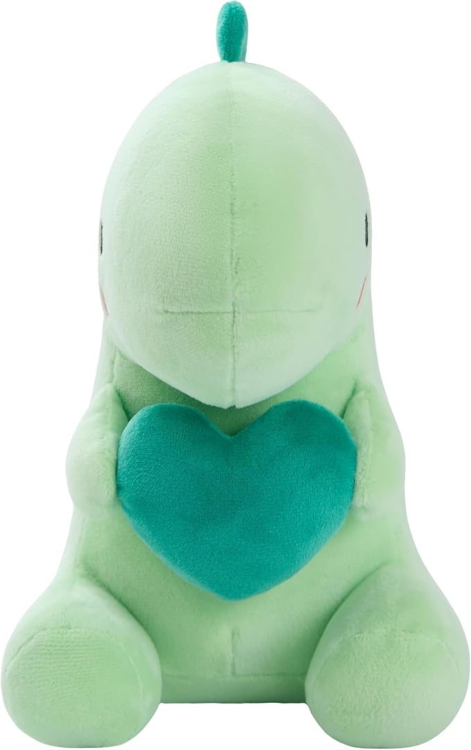 Dinosaur Stuffed Animal, Dinosaur Plush Toy, Loving Soft Dino Plush Toy, Sweet Romantic Cute Dinosaur Plush Toy(10.8 inch)