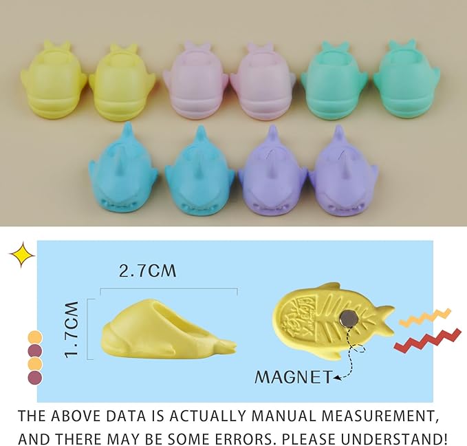 YMY Animal Doll Shoes ob11 Shark and Platypus Slippers Presents Cute Accessories