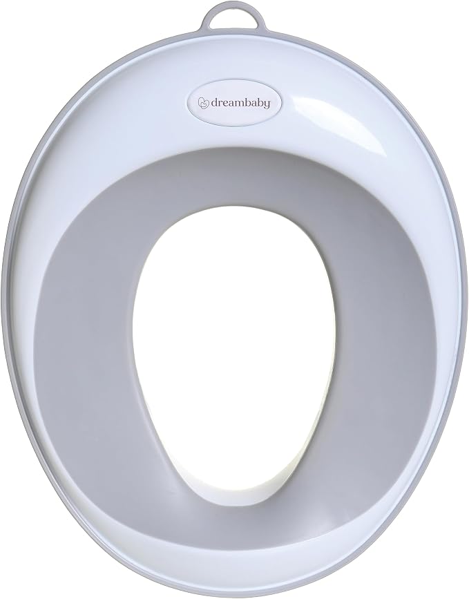 Dreambaby Non-Slip Potty Training Seat, Soft & Comfortable, Easy to Clean, Travel-Friendly, for Toddler Boys and Girls, Fits Round & Oval Toilets