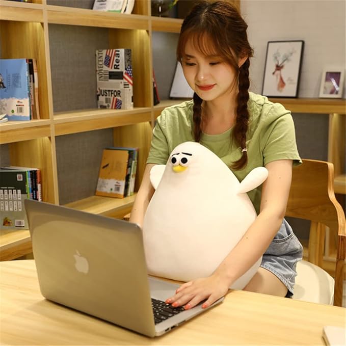 26/40cm Simulation Mother Hen Doll, Funny Fat Chicken Plush Toys, Cute Cartoon Chicken Pillow, Creative Gift (26.cm)