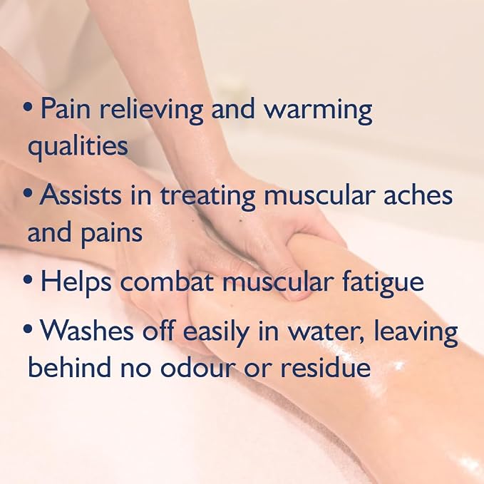 Hydro 2 Oil Extreme Sport Massage Oil 8.4 fl oz- Water Dispersible Formula with Cooling Essential Oils