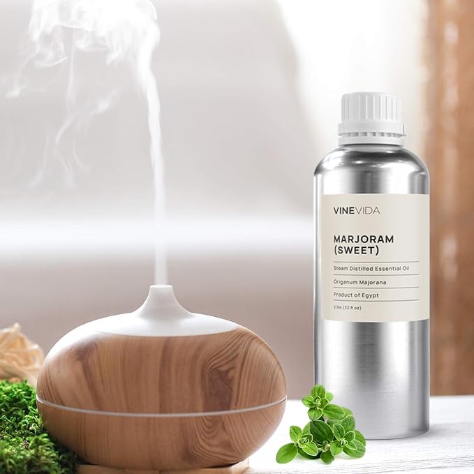 VINEVIDA [32oz] Pure Marjoram Essential Oil