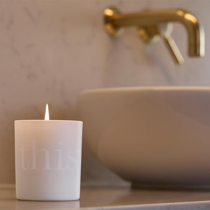 This Works Neroli & Sweet Orange Candle, 220 gm - Hand Poured and Blended with Essential Oils - Soothing and Uplifting