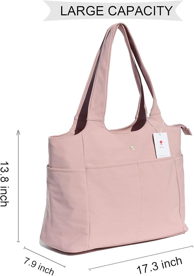 ESVAN Yoga Tote Bag Mat bag Women Shoulder Bags Carryall Tote for Travel Office Workout Gym Nurse Beach