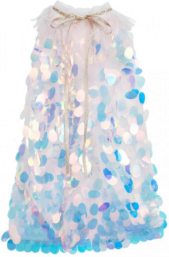 FKKFYY Rainbow Cape Cloak for Girl Princess