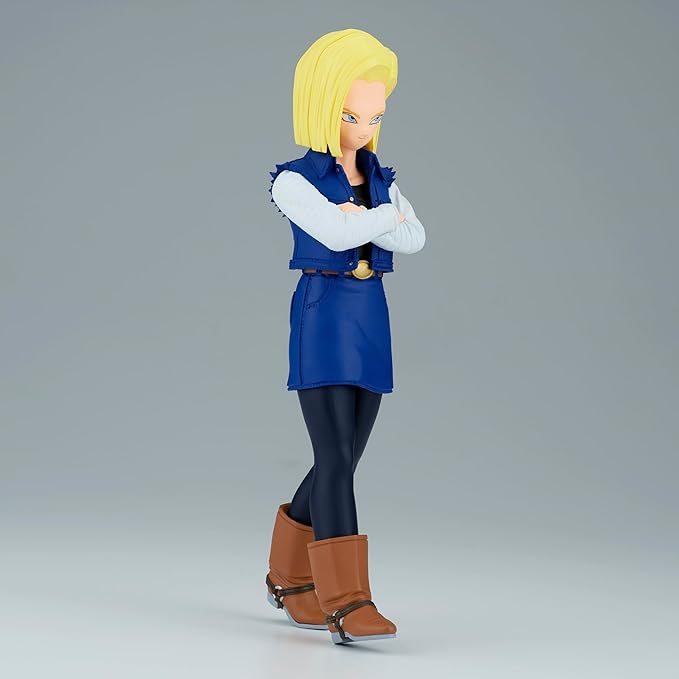 Banpresto - Dragon Ball Z - Android 18, Bandai Spirits Solid Edge Works Figure