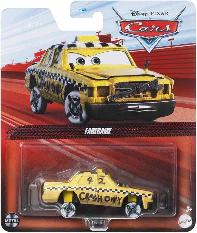 Disney Cars Toys Movie Die-cast Character Vehicles, Miniature, Collectible Racecar Automobile Toys Based on Cars Movies, for Kids Age 3 and Older