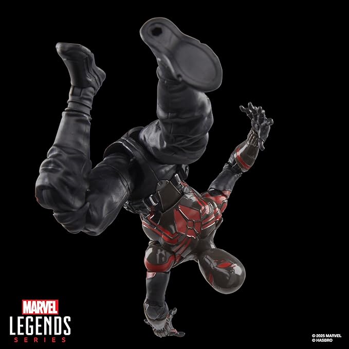 Marvel Legends Series Gamerverse Miles Morales Brooklyn 2099 Suit, Spider-Man 2 Video Game -Inspired Collectible 6 Inch Action Figure