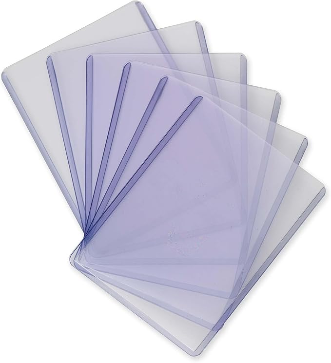 Vault X Toploaders 35pt (25 Pack), 3" x 4" Seamless Clear Rigid Card Holders for Trading Cards TCG